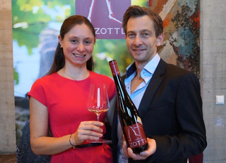 Menschen Weinmesse