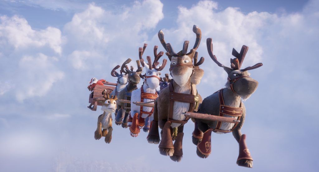 Der Weihnachtsmannschlitten