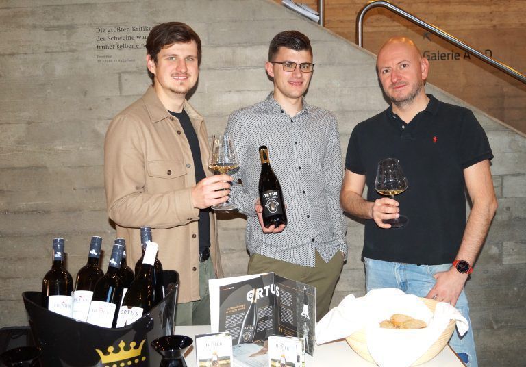 Menschen Weinmesse
