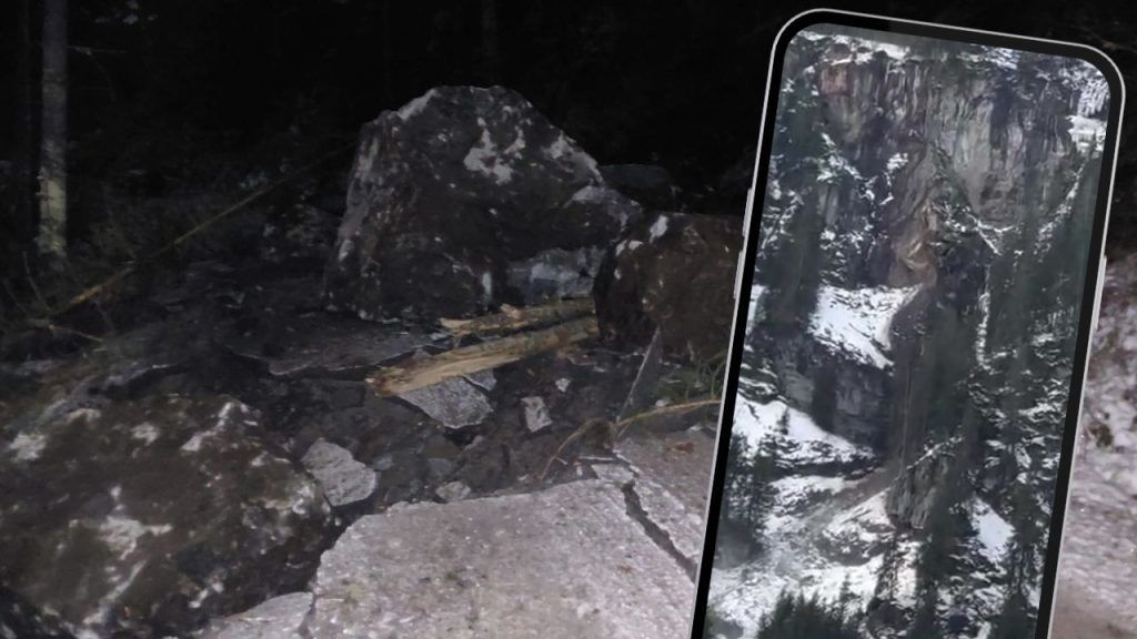 Video von weiterem Felssturz im Silbertal
