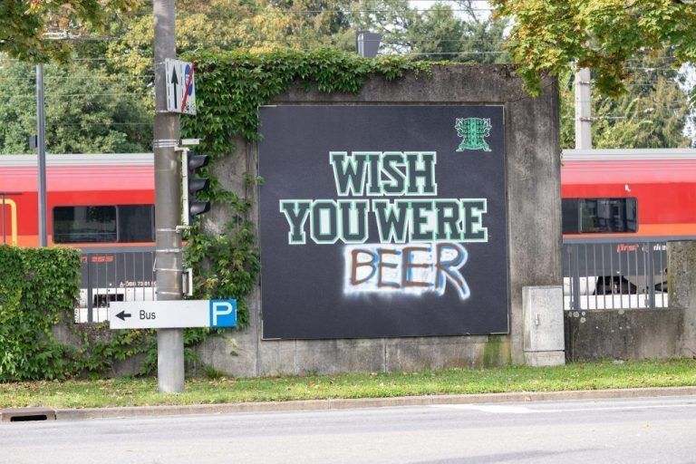 Billboards KUB wish you were gay