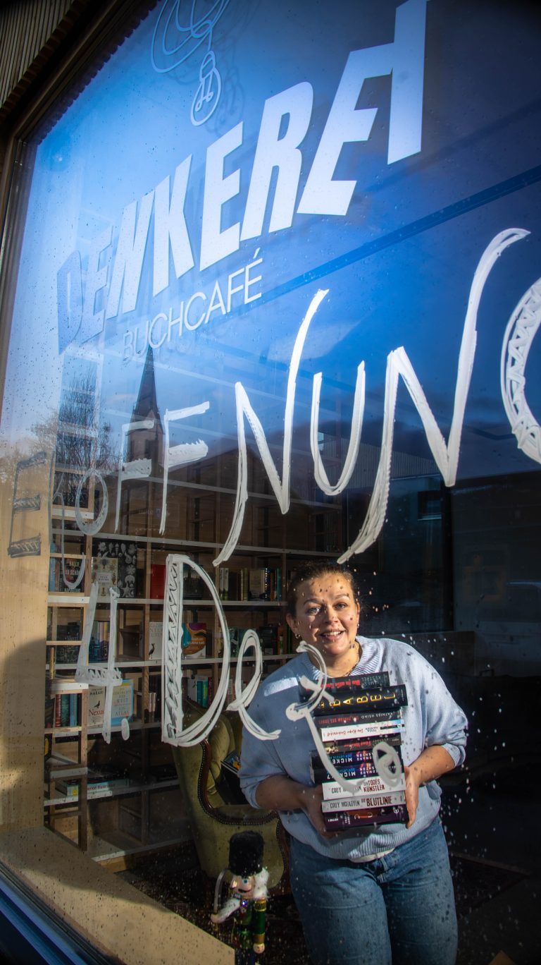 Buchstäblicher Genuss im Buchcafé „Denkerei“