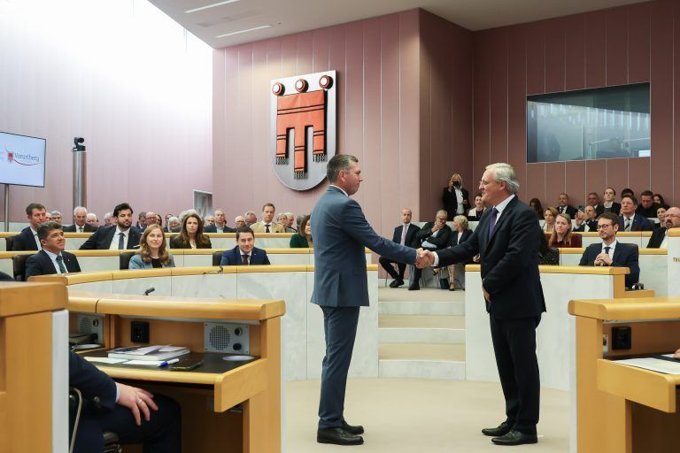 Konstituierende Sitzung des Landtages, Fotos der ersten Landtagssitzung in der neuen Legislaturperiode
