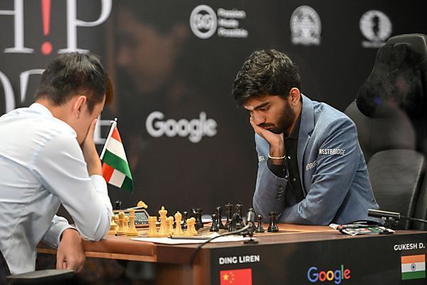 Inder Gukesh dank Fauxpas des Gegners Schach-Weltmeister