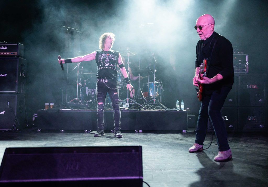 Nazareth rockten eine Art Adventskonzert