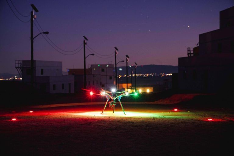 November 6, 2024 - Twentynine Palms, California, USA - A team of Department of Defense drone operators and experts test the technical capabilities of various Uncrewed Aerial Systems UAS during a Defense Innovation Unit led prize challenge to identify platforms, components, and capabilities for Blue UAS, which clears and validates flying platforms are safe to fly, cyber-secure, and meet requirements, at Marine Corps Air Ground Combat Center, Twentynine Palms, California, on Nov. 2-6, 2024. The Blue UAS Refresh Challenge included more than 35 platforms and companies, and an expert team of 40 military drone end-users with participation from each service branch and several major program offices in support of the Departments ability to quick - ZUMAz03_ 20241106_shc_z03_975 Copyright: xDODx