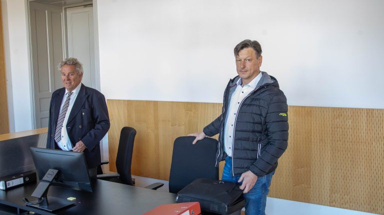 Dr . wilfried weh und Alexander Moosbrugger