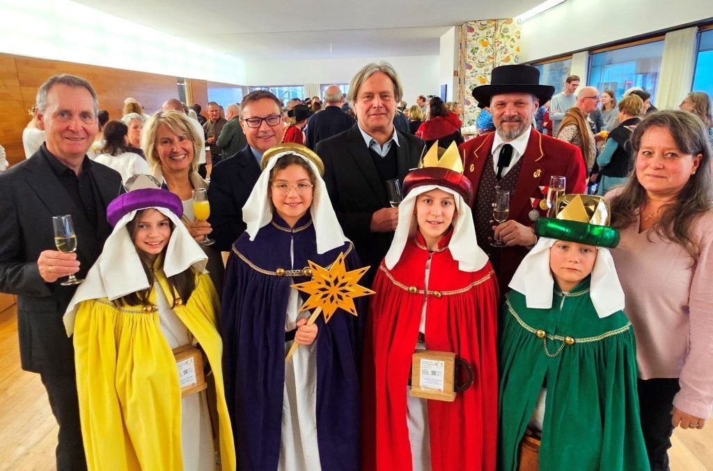 Gute Stimmung beim Neujahrsempfang