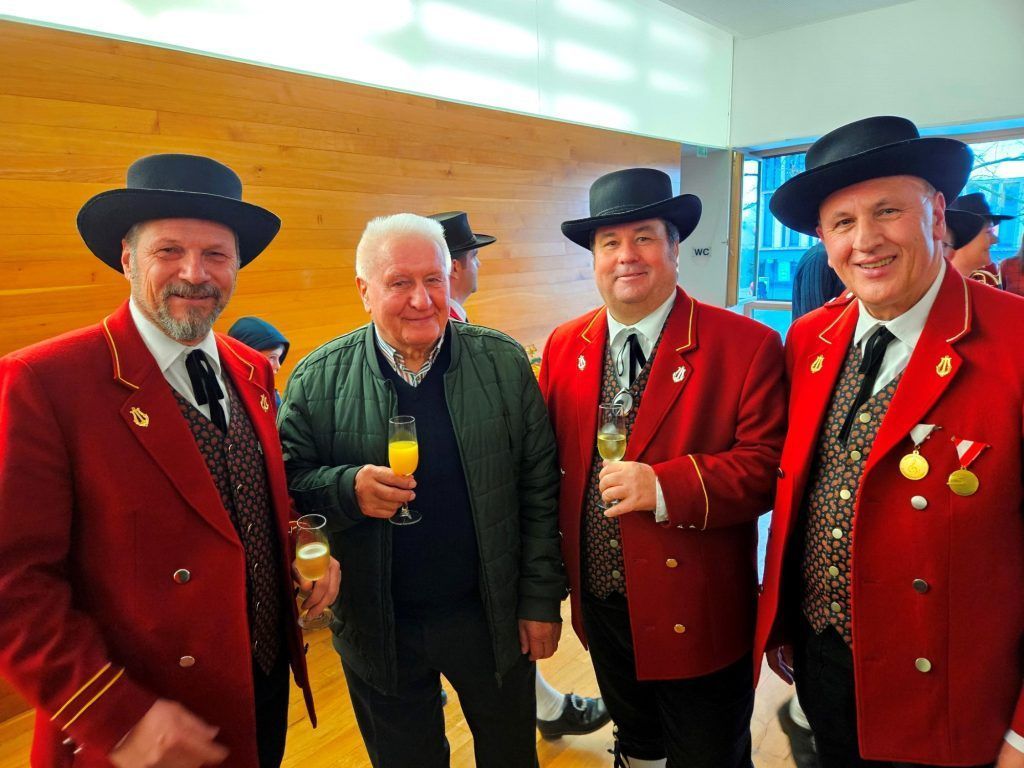 Gute Stimmung beim Neujahrsempfang