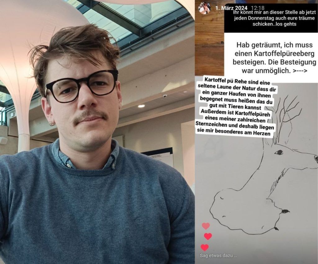 Ein Reh aus Püree: Die skurrilen Traumdeutungen von Paul Mittler