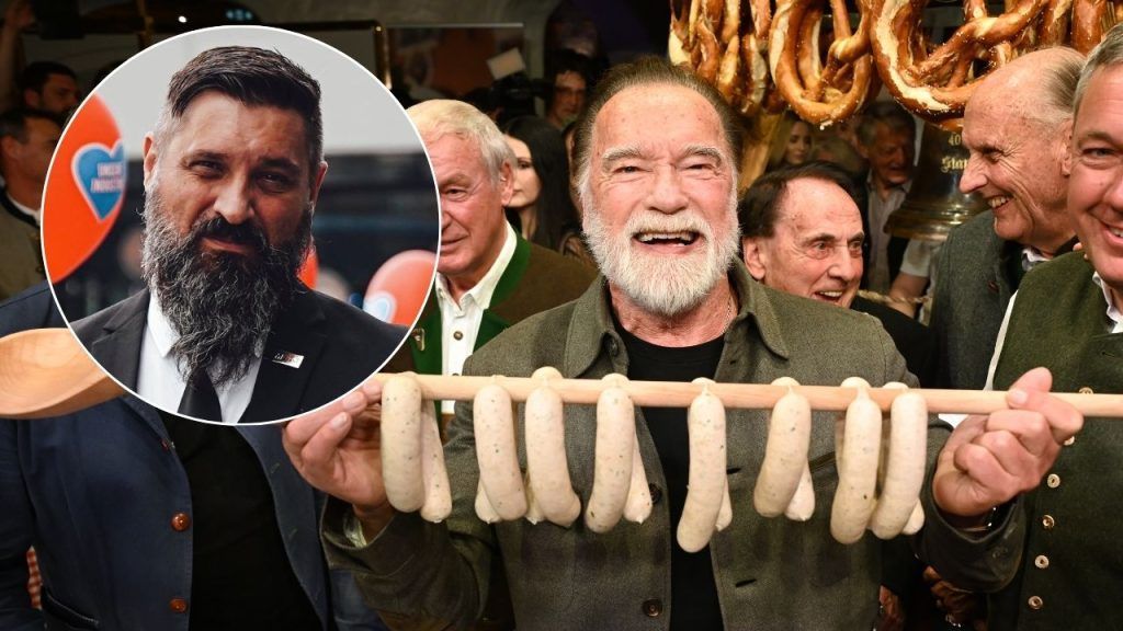 Legendäre Weißwurstparty: Promis feiern, Marent sichert