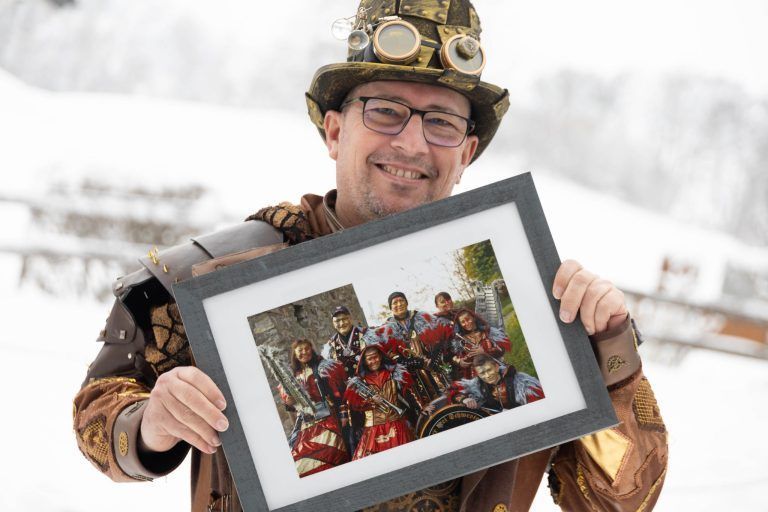 Fasching ist hier eine Familiensache