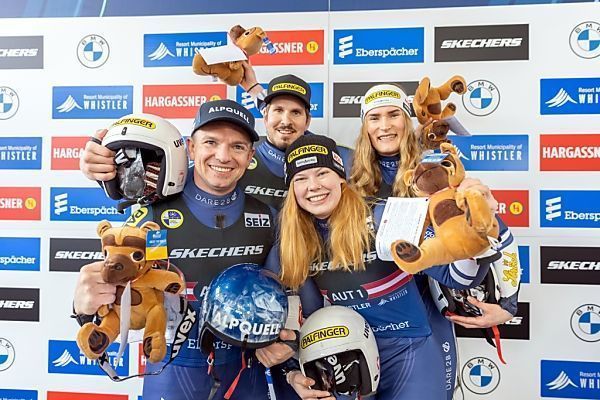 Rodlerinnen Egle/Kipp auch bei WM nicht zu schlagen