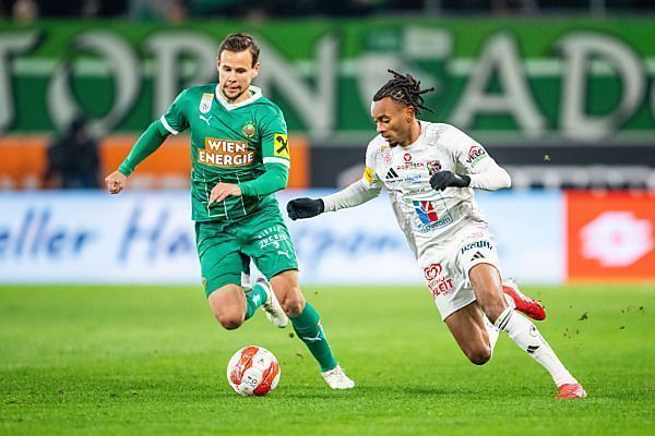 Rapid verliert 1:3 gegen den WAC, GAK siegt in Altach