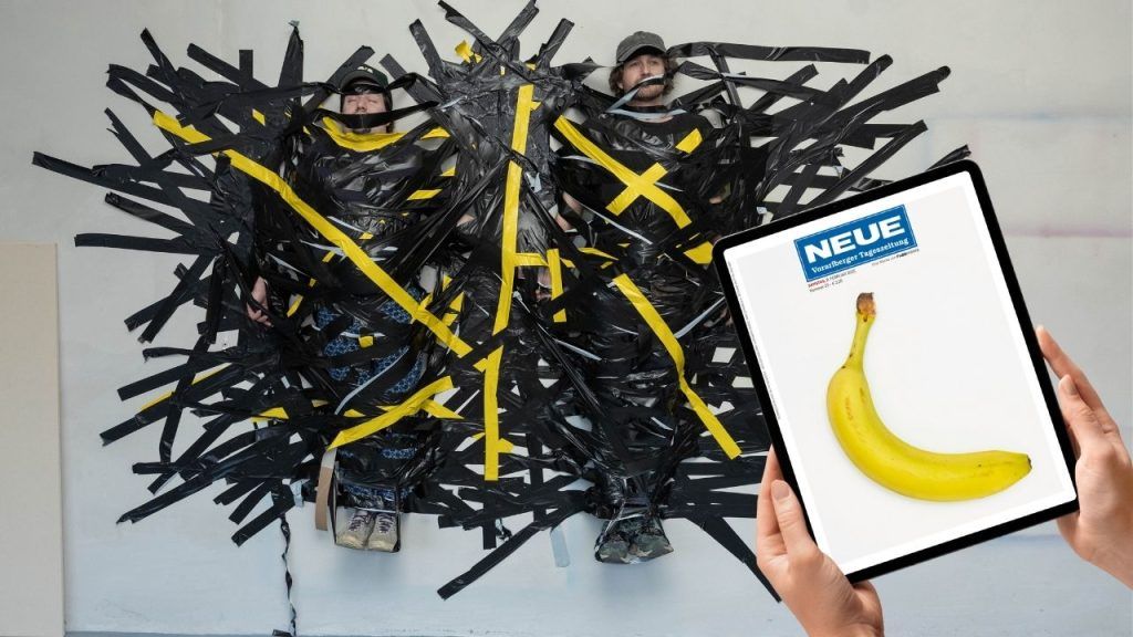 Warum eine 6,2 Millionen Dollar teure Banane das Cover der NEUEN ziert