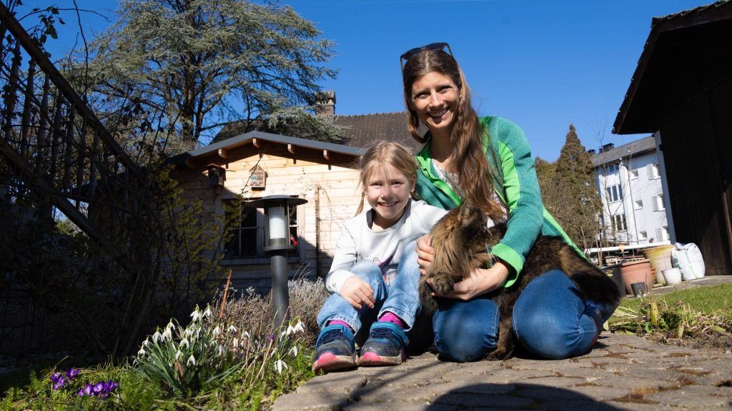 In diesem Garten trägt das Glück die Farben der Blumen