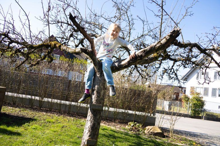 In diesem Garten trägt das Glück die Farben der Blumen