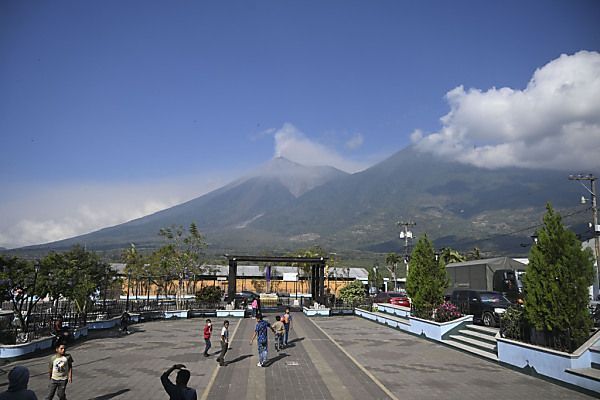 Ausbruch von Vulkan Fuego in Guatemala beendet