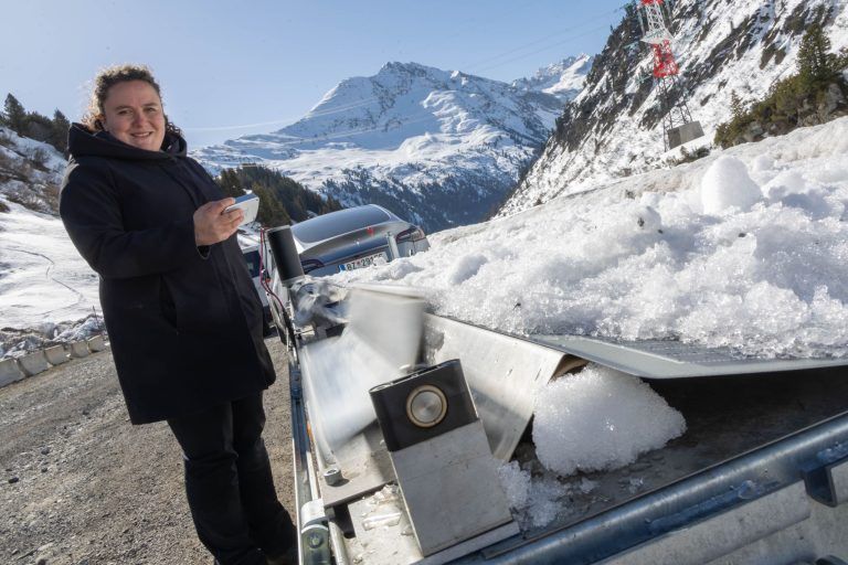 Mit dem Twistor bleibt kein unerwünschter Schnee mehr auf dem Dach