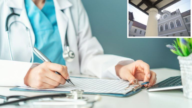 Prozess, Klage, medizinisches Gutachten