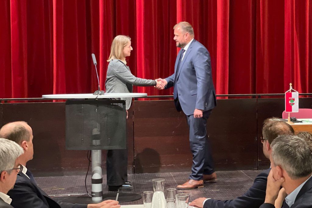 Die neue Dornbirner Ära beginnt mit Einigkeit und einem Versprecher