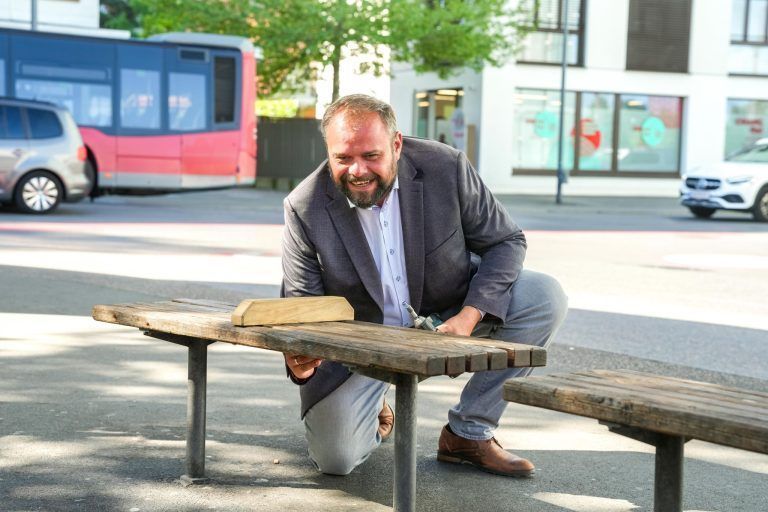 Fäßler mit symbolischem Akt gegen Ausgrenzung