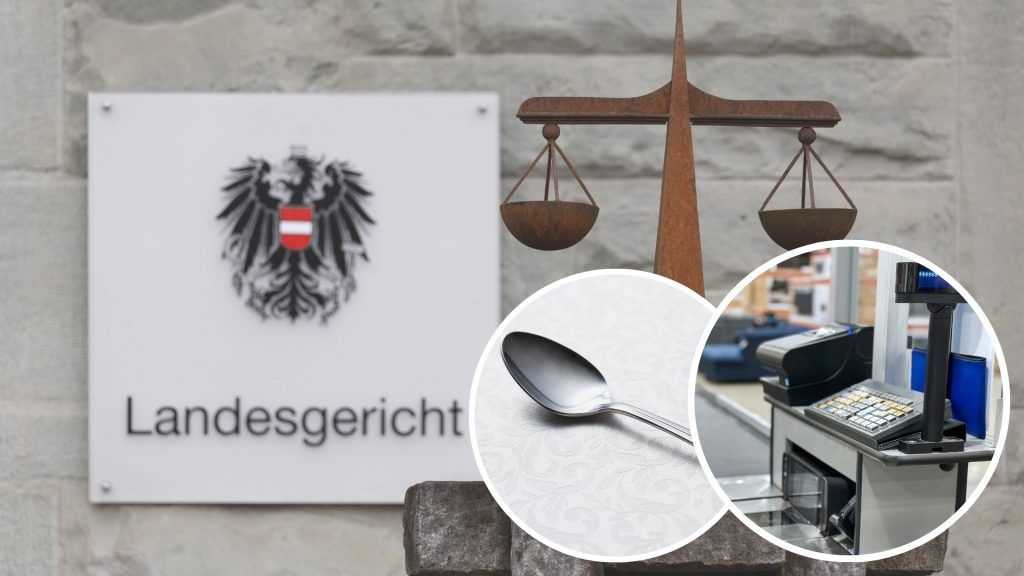 Mit Löffel Kasse aufgebrochen: 13 Euro Diebesbeute