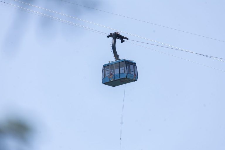 Lokalaugenschein an der Karrenseilbahn: Was Wanderer über das Sturm-Drama denken