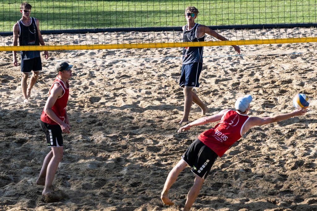 Der Nachwuchs brachte den Sand zum Glühen