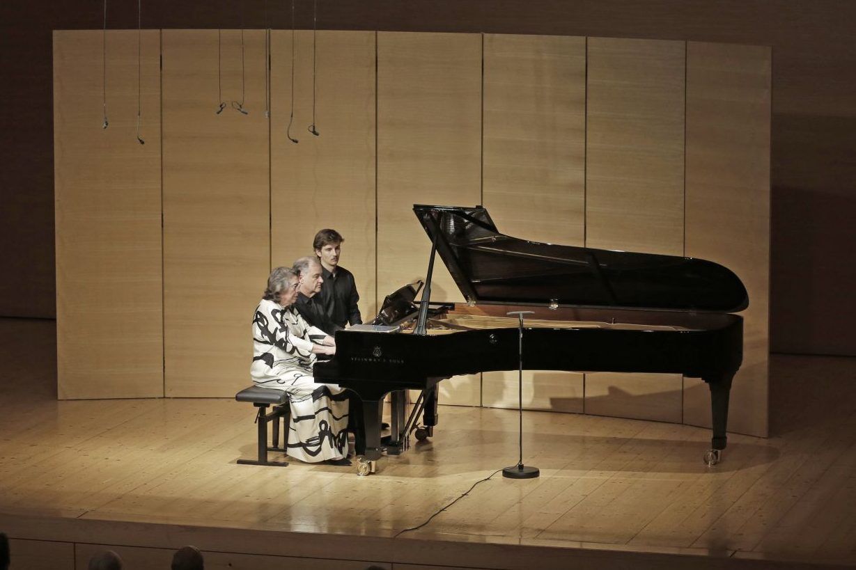 Elisabeth Leonskaja und Julius Drake vierhändig