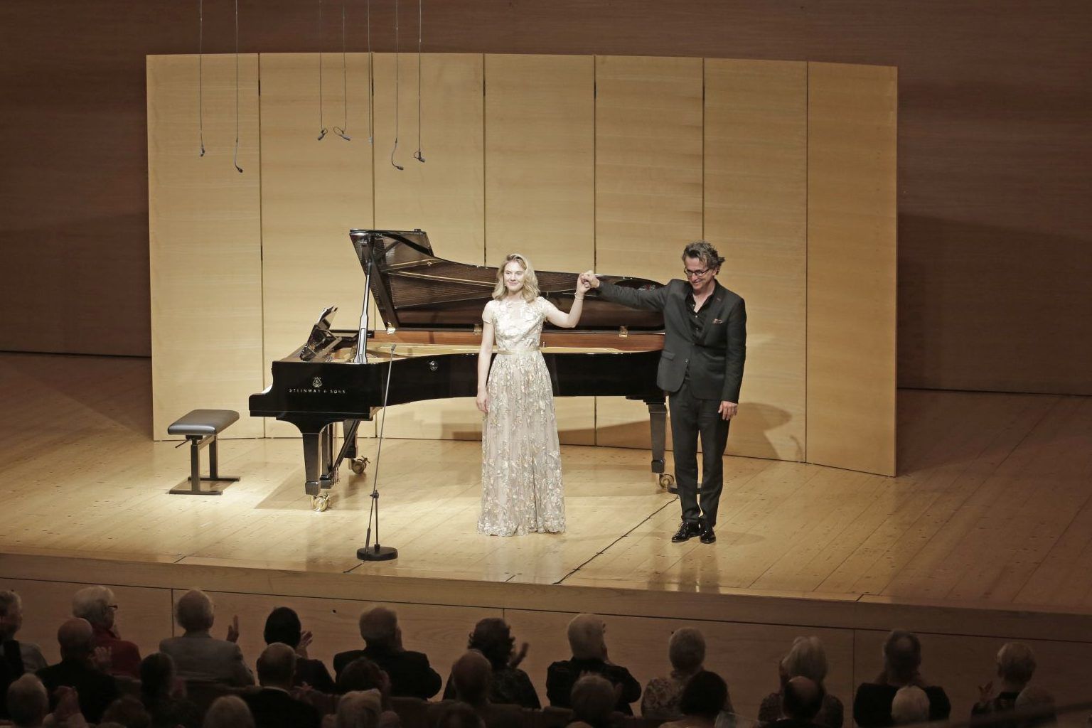 Erika Baikoff und Daniel Heide