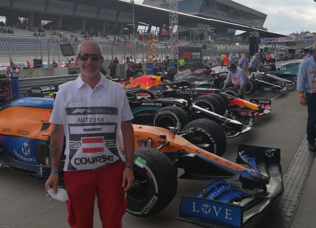 Ein Götzner im Einsatz in der Formel 1