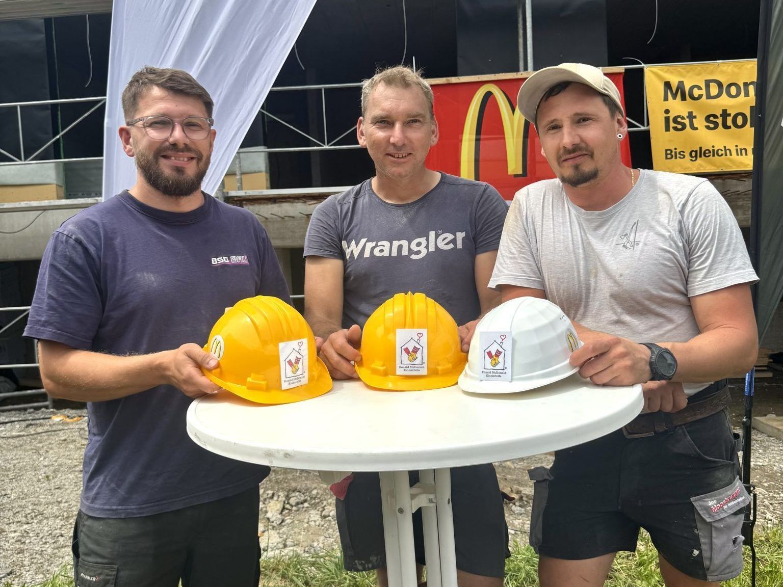 Firstfeier mcdonalds Kinderhaus