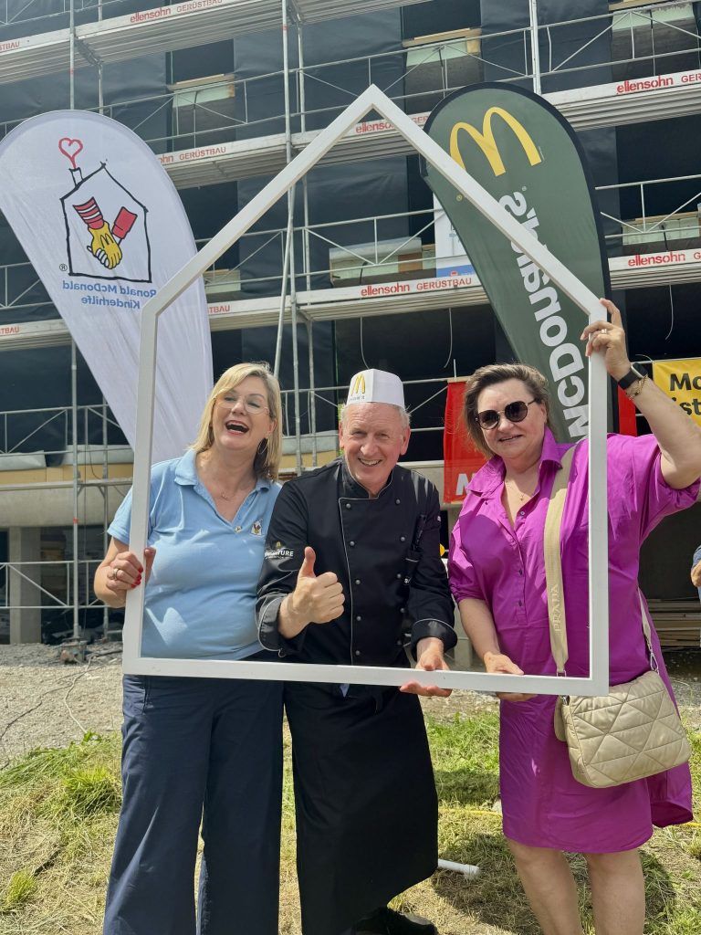 Firstfeier mcdonalds Kinderhaus