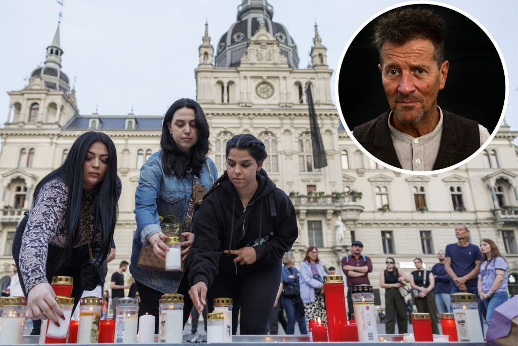 Rainer Juriatti aus Graz: „Schock und die Sorge um seine Kinder“