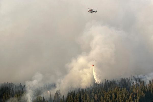 Waldbrände in Kanada verwüsteten heuer bereits enorme Fläche
