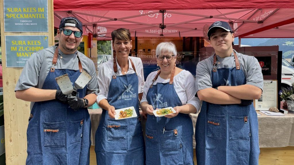 Hochgenuss: Streetfood auf über 1000 Metern