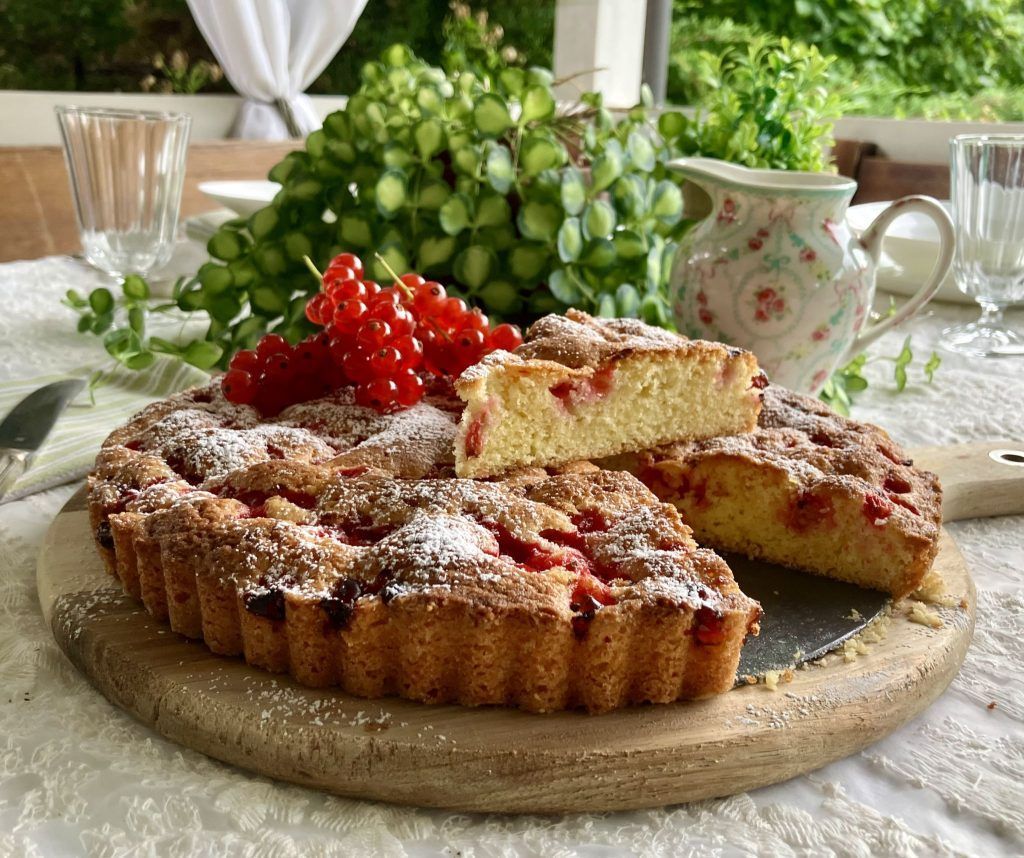 Einfacher Johannisbeerkuchen