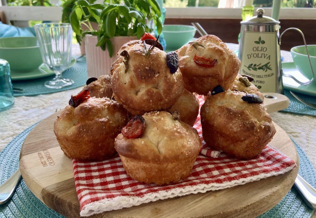 Mediterrane Mini Focaccia