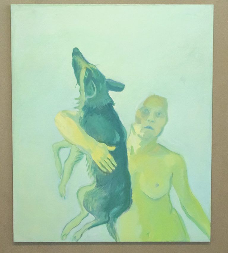 Maler Armitage bringt seine Heldinnen ins Kunsthaus