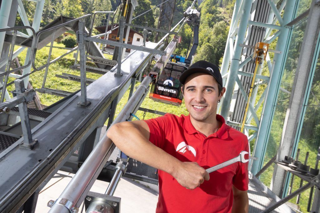 Nur dieser Weg führt aktuell in die Silvretta