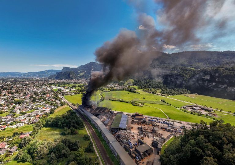 Das ist die Ursache für den Großbrand bei Loacker in Götzis