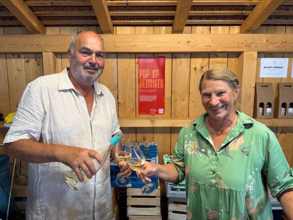 Pop-Up-Heuriger auf Schloss Amberg