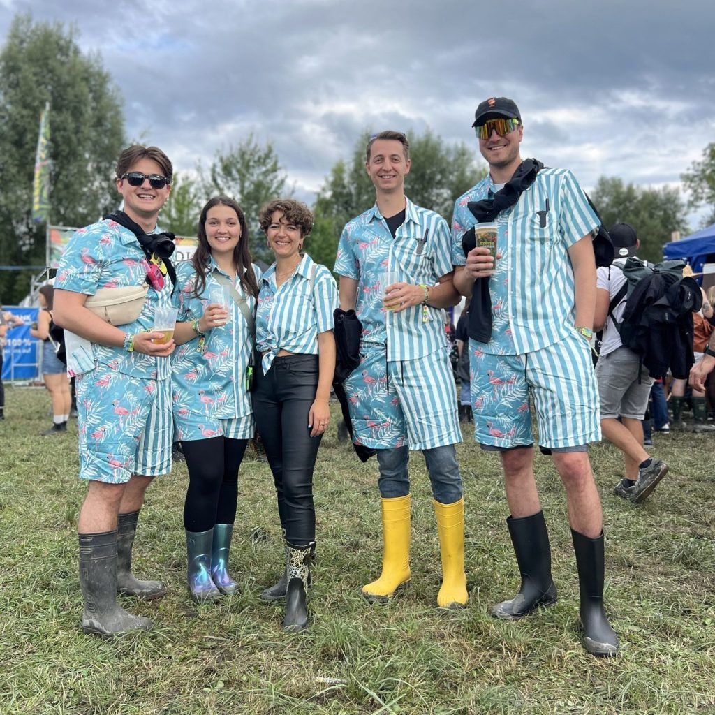 Szene Openair: Matschweg als Laufsteg