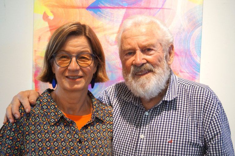 Regisseurin Barbara Herold unterhielt sich mit Hans Kallinger.JPG