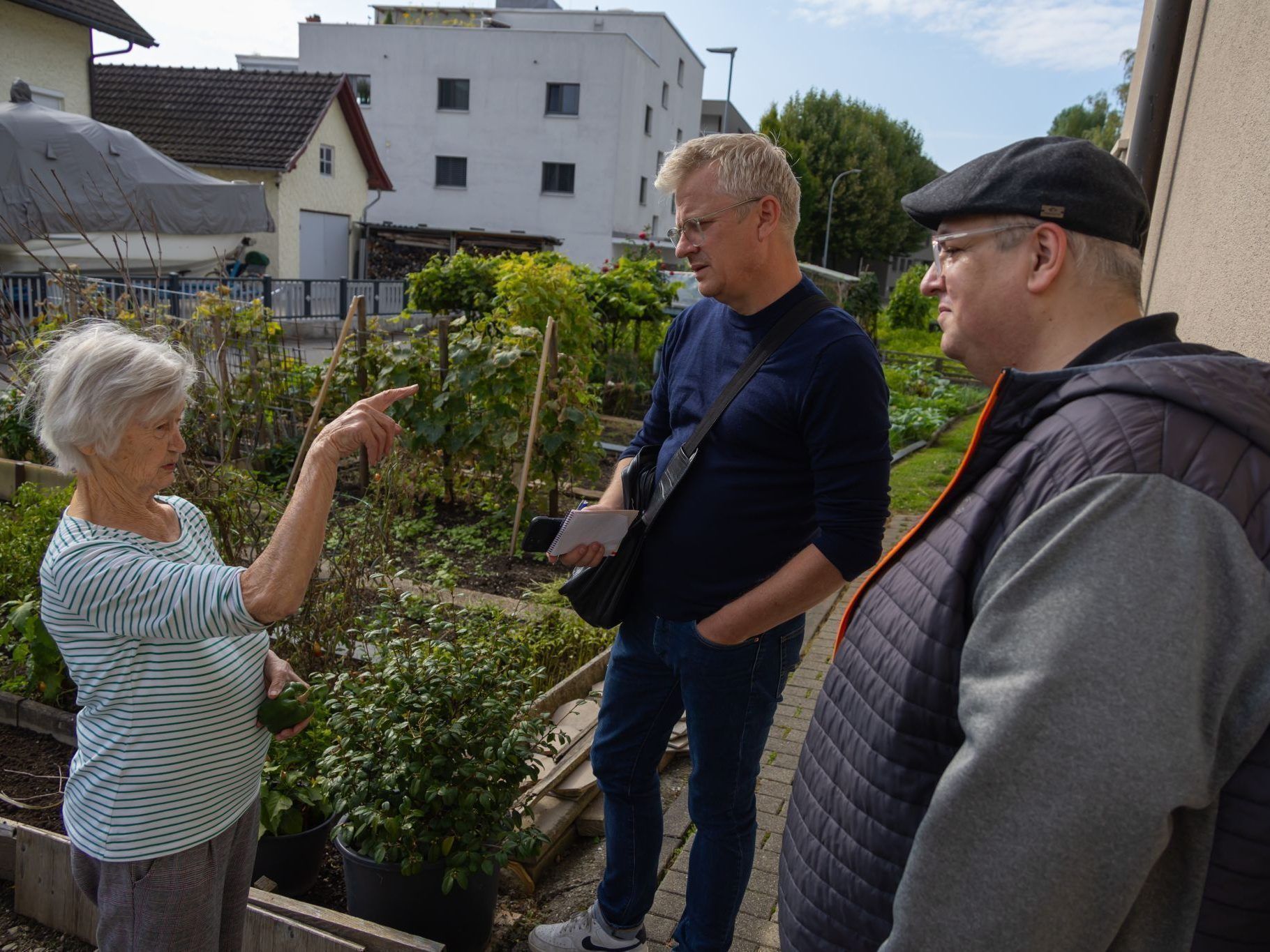 Amalia Meraner, die älteste Bewohnerin der Siedlung am Südtirolerplatz in Hard