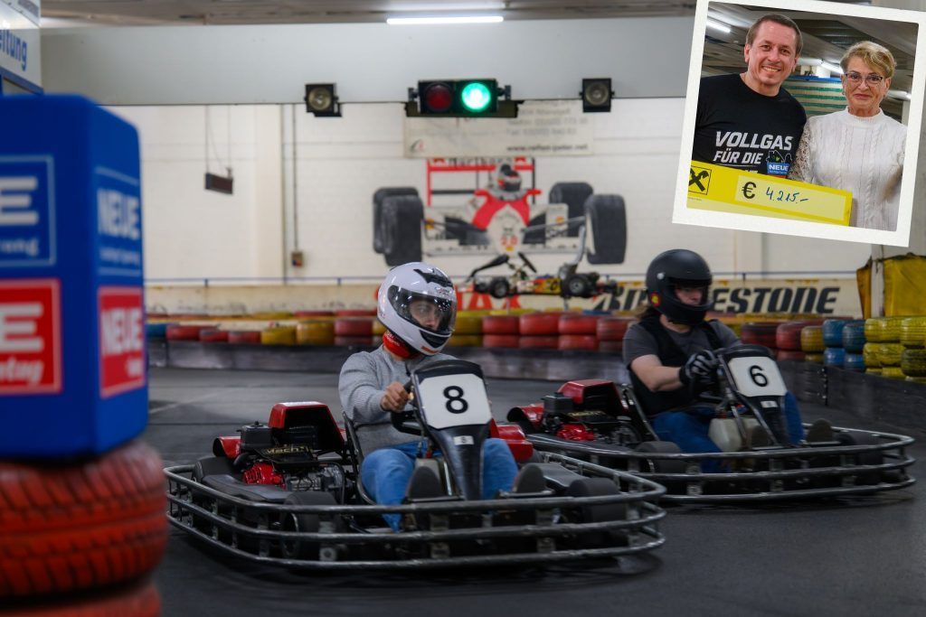 Charity Race fährt starke Spende ein: 4215 Euro für die NEUE-Patenkinder