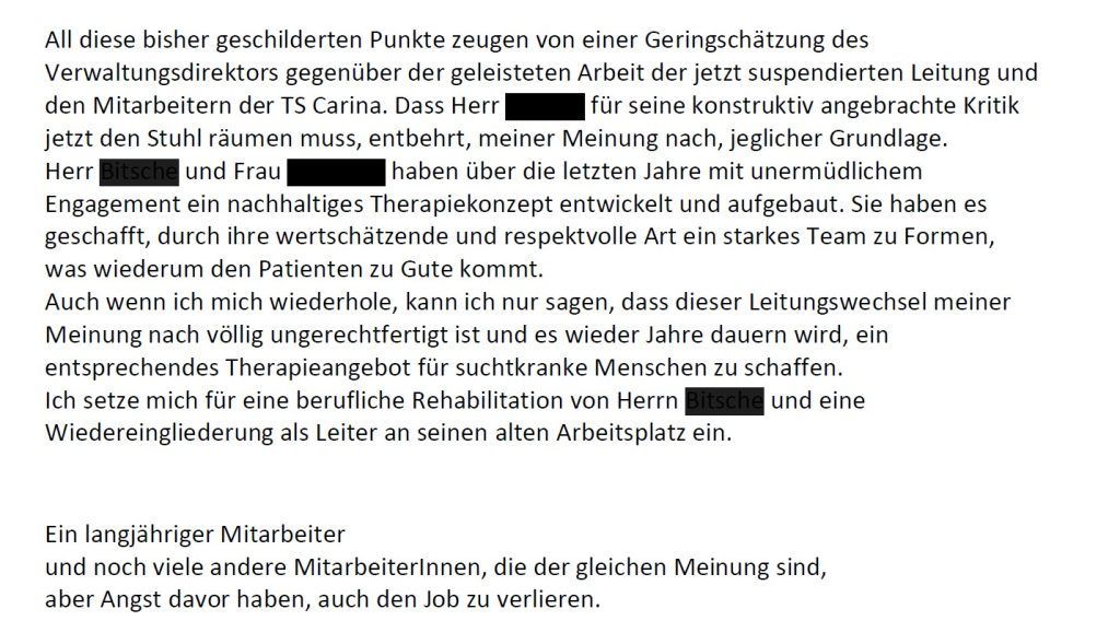 Maria Ebene in der Krise: Land führt Gespräche mit Vorstand und Kuratorium