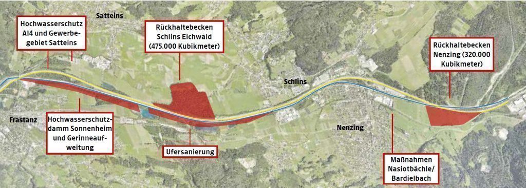 Hochwasserschutz im Walgau: Finanzierung bremst den Zeitplan