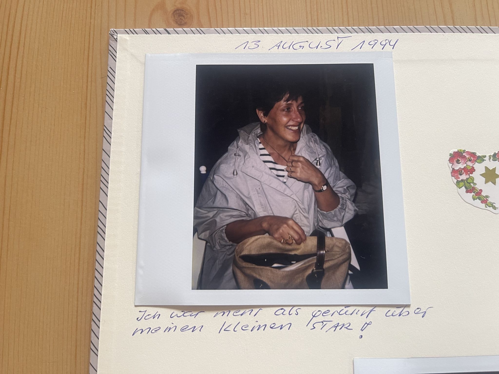 Samuel König als Säugling beim Dreh von Schlafes Bruder